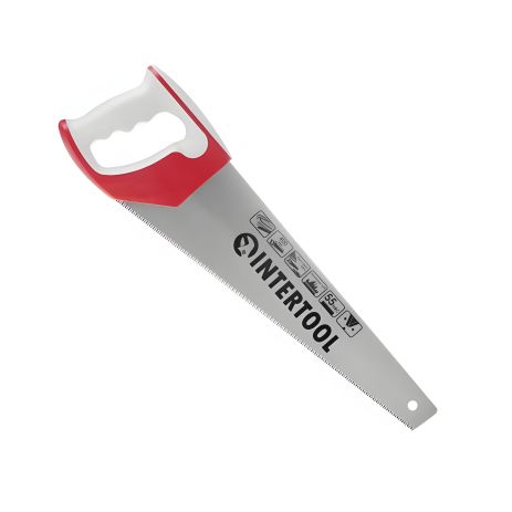 Деревянная ножовка, 400 мм, каленый зуб, тройная заточка, 11 зуб/дюйм INTERTOOL HT-3161 Деревянная ножовка, 400 мм, каленый зуб, тройная заточка, 11 зуб/дюйм INTERTOOL HT-3161