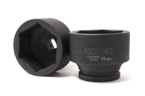 Головка ударная глубокая 1", 22мм (6гр.) ROCKFORCE RF-48510022