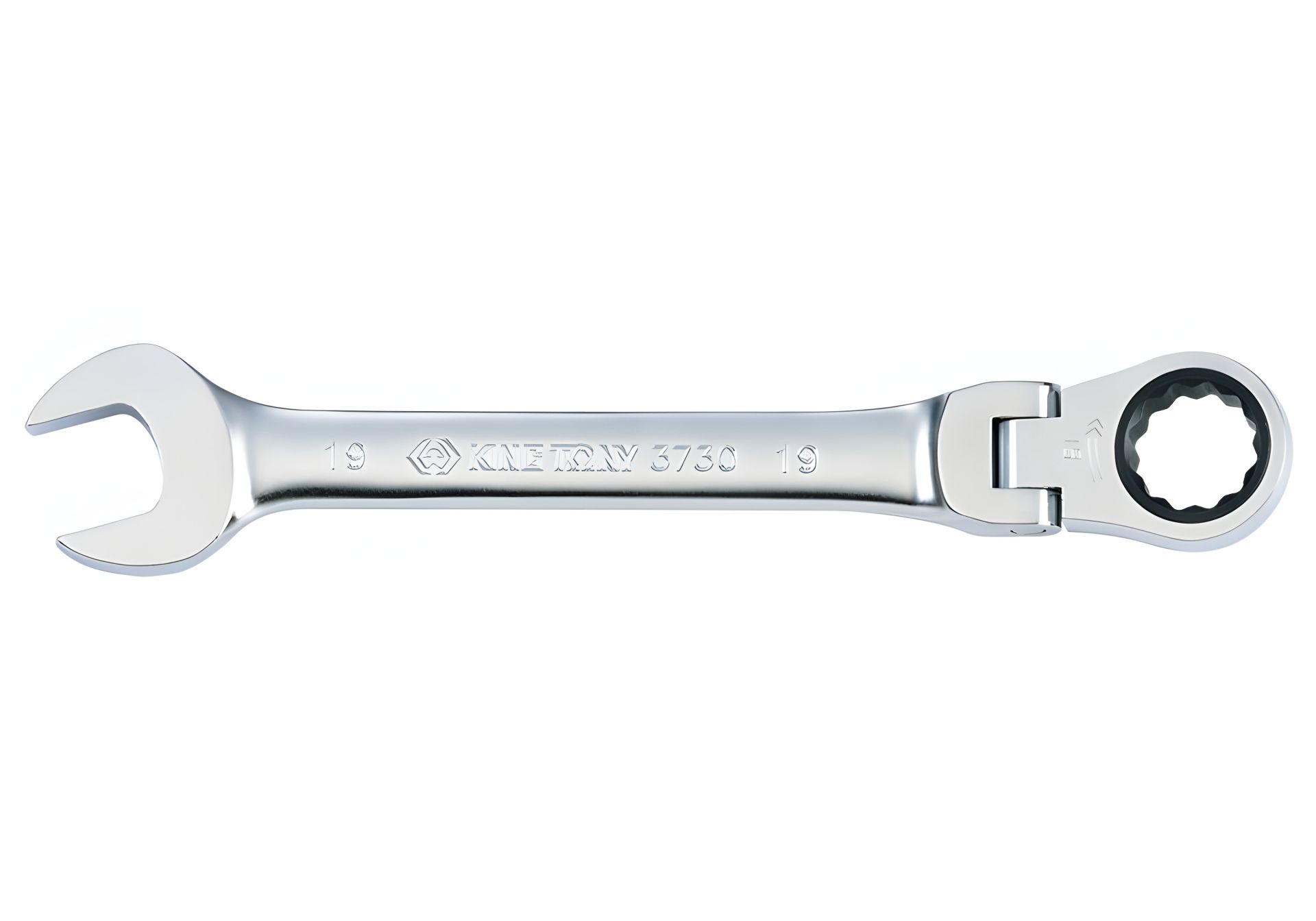 Ключ комбінований 16 мм з карданом та тріскачкою KING TONY 373016M Ключ комбінований 16 мм з карданом та тріскачкою KING TONY 373016M