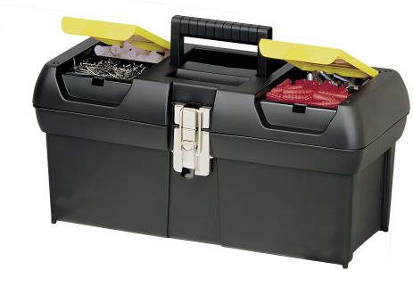 Ящик для інструменту STANLEY 1-92-065 серії 2000, з 2-ма вбудованими органайзерами, лотком та металевими замками