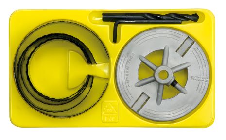 Набор кольцевых пил по дереву, 7 шт., диаметры 60-95 мм от Vorel (28725)