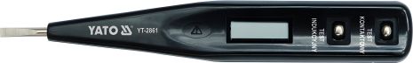 Тестер напряжения от 12 до 250 Вольт Yato YT-2861 Тестер напряжения от 12 до 250 Вольт Yato YT-2861