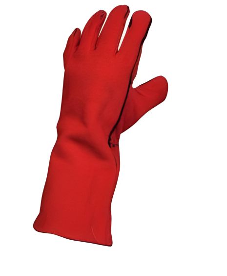 Красные перчатки для сварки, размер 10 Virok 83V008 Красные перчатки для сварки, размер 10 Virok 83V008