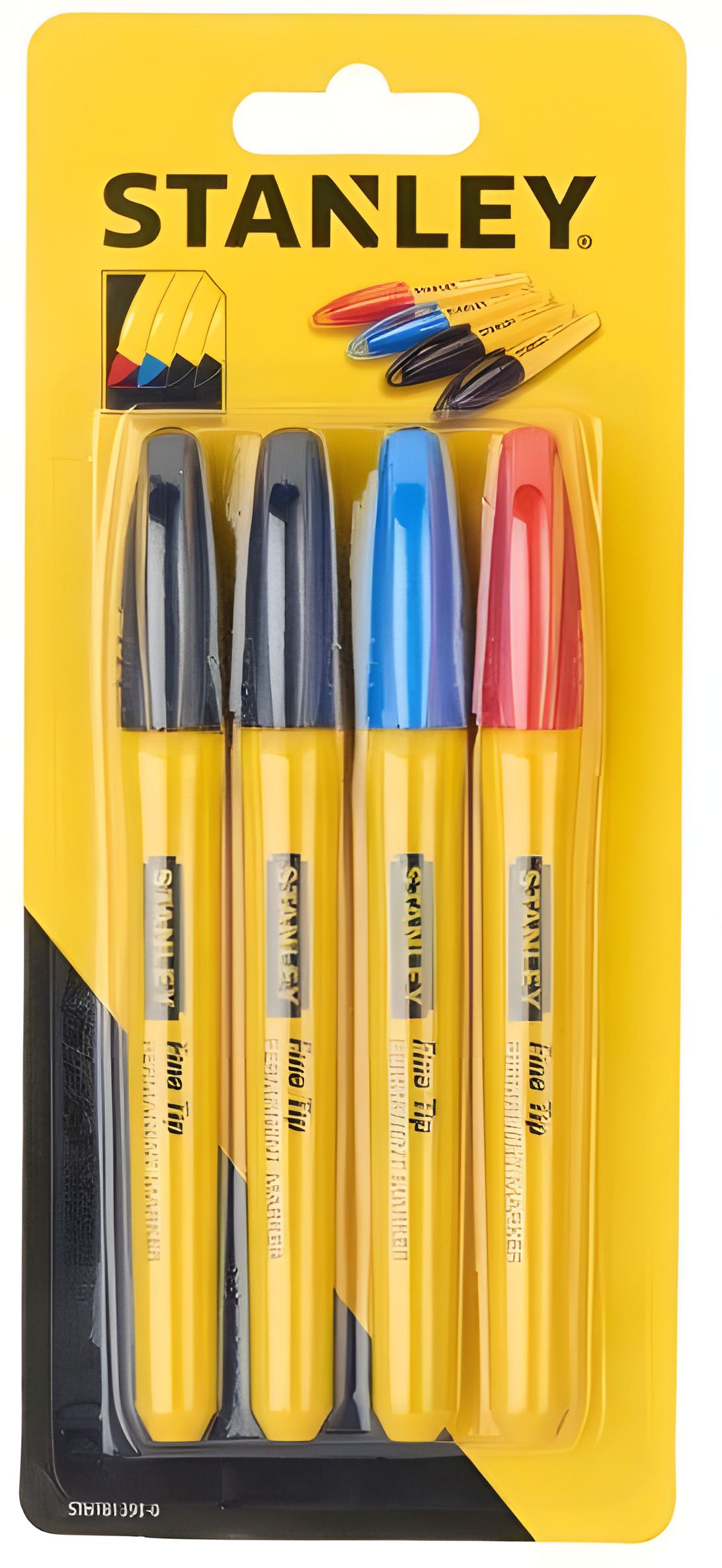 Маркеры "Fine Tip" : разноцветные, 4 шт. Stanley STHT81391-0 Маркеры "Fine Tip" : разноцветные, 4 шт. Stanley STHT81391-0