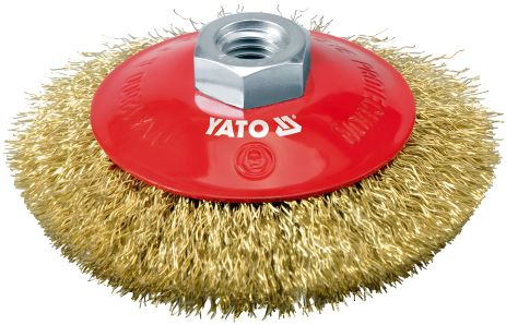 Щетка-крацовка диаметром 100 мм Yato YT-4761