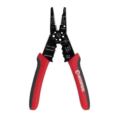 Знімач ізоляції 0,8-2,6 мм Ø, Cr-V INTERTOOL HT-7029