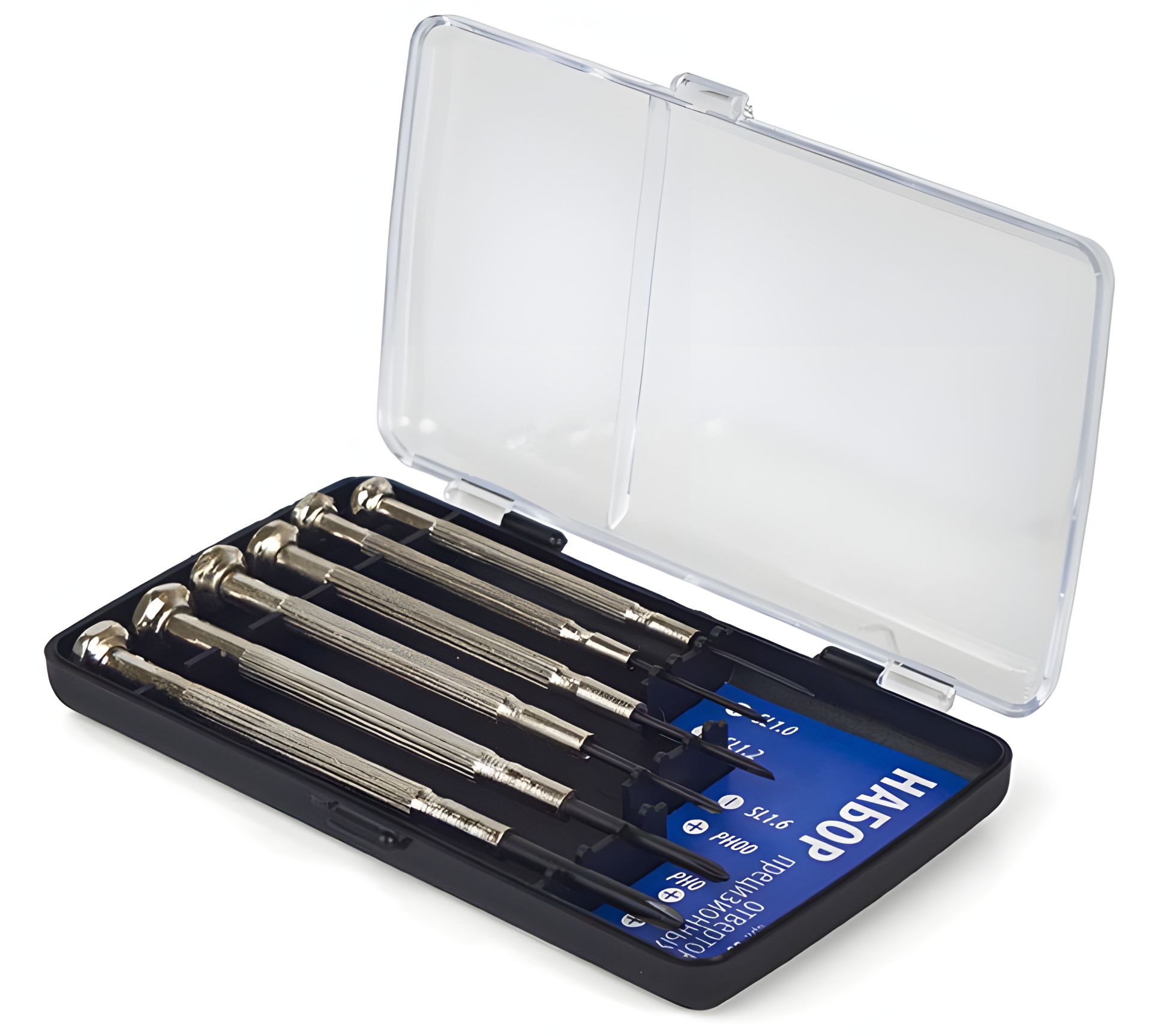 Комплект прецизионных отверток MIOL 66-010, 6 шт. Комплект прецизионных отверток MIOL 66-010, 6 шт.