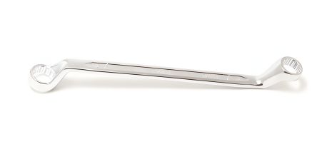 Ключ накидной отогнутый на 75грд. 16х18мм ROCKFORCE RF-7591618