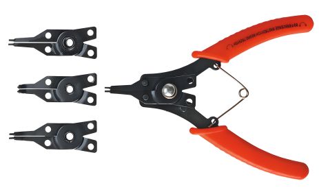 Набір накидних щипців для стопорних кілець, 4 шт., Top Tools 32D320