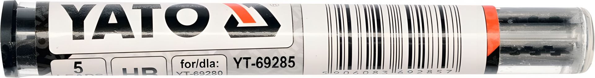 Грифель для автоолівця HB 5 шт Yato YT-69285 Грифель для автоолівця HB 5 шт Yato YT-69285