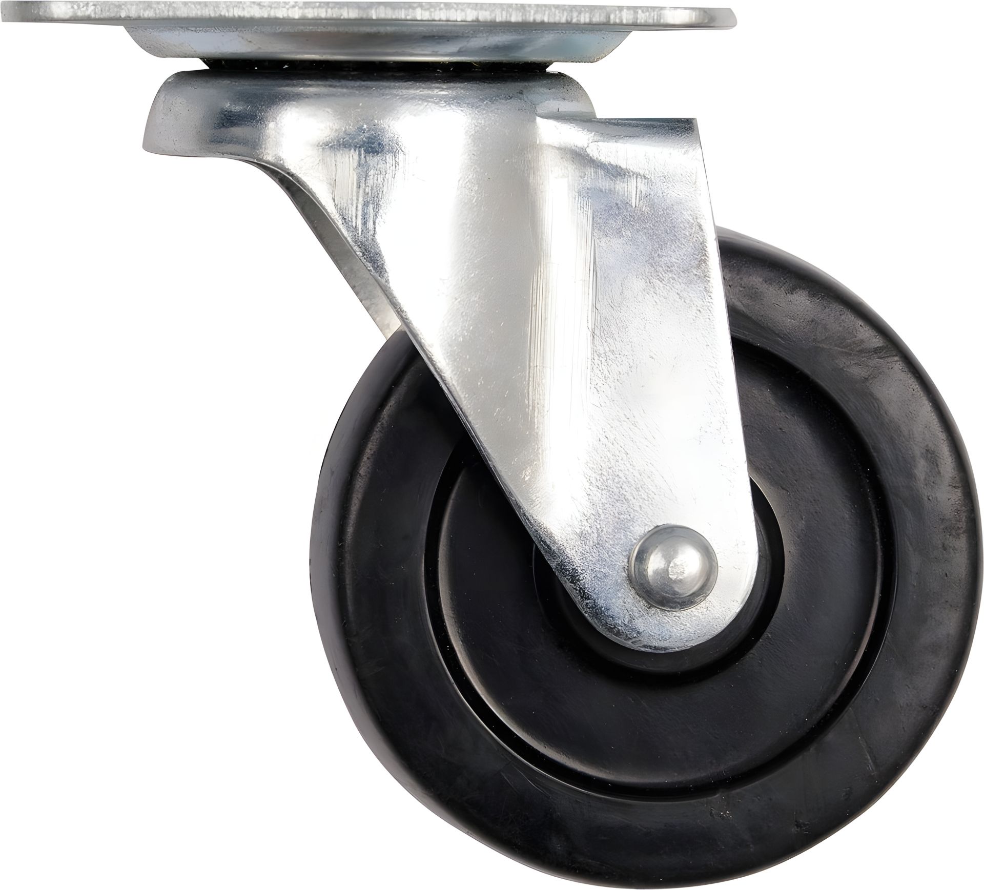 Колесо до коляски поліпропі. Ø= 40 мм, b= 17 мм з опорою, що обертається; h = 54 мм, навант. - 20 кг Vorel 87401 Колесо до коляски поліпропі. Ø= 40 мм, b= 17 мм з опорою, що обертається; h = 54 мм, навант. - 20 кг Vorel 87401