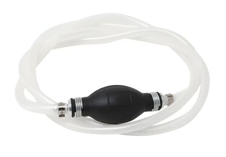 Бензомаслостійкий шланг для перекачування рідин з насосом "груша" (Ø8мм, L-2м) від FORSAGE F-6330208