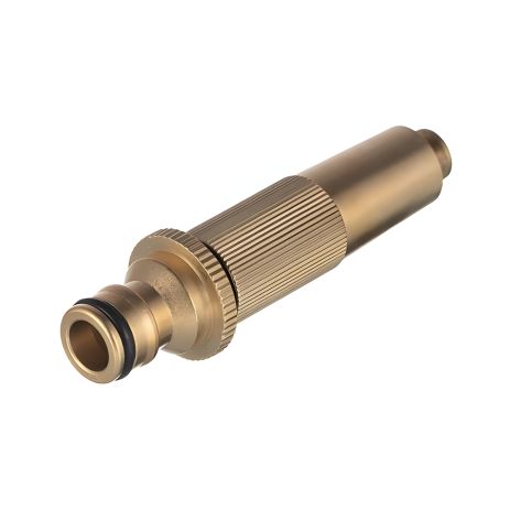 Насадка латунна для поливу 1/2", плавне регулювання потоку води, STORM INTERTOOL GE-1421