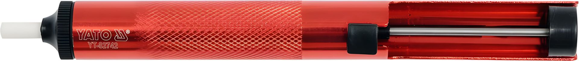 Видалення припою Ø=19.5 мм l=190 мм шприц Yato YT-82742 Видалення припою Ø=19.5 мм l=190 мм шприц Yato YT-82742