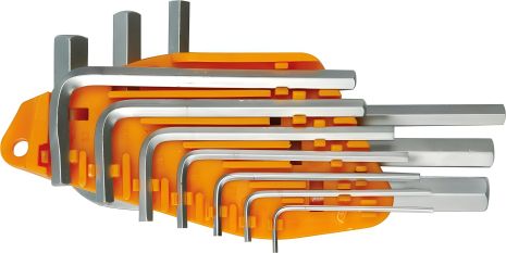 Набор шестигранников 10 шт. 1,5-10 мм CrV Vorel 56393 Набор шестигранников 10 шт. 1,5-10 мм CrV Vorel 56393