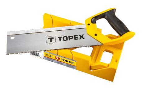 Ножівка 300 мм зі стулом, 9 TPI, загартовані зубці Topex 10A710