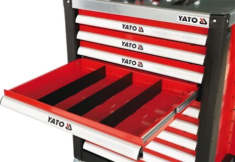 Большие перегородки для ящика 391 x 128 x 4 мм от Yato (YT-0911) Большие перегородки для ящика 391 x 128 x 4 мм от Yato (YT-0911)