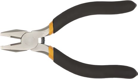 Плоскогубцы прецизионные универсальные 115 мм, рукоятки с эластичным покрытием, разжимающая пружина Topex 32D721