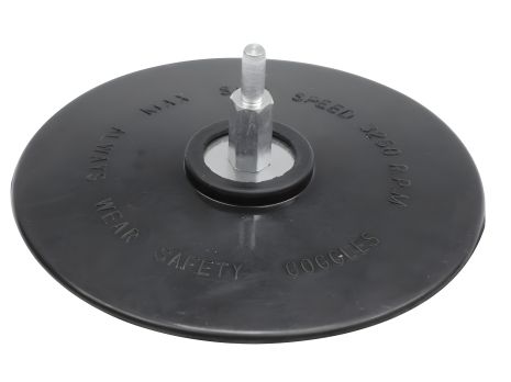 Гумовий диск 125 мм, шестигранний хвостовик Vorel 08314 Гумовий диск 125 мм, шестигранний хвостовик Vorel 08314