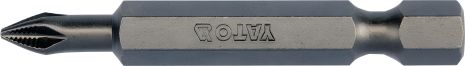 Крестовая насадка отверточная 1/4" РН1 х 50 мм 10 шт., Yato YT-04772