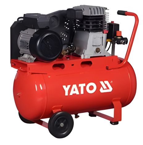 Компрессор сетевой профессиональный 230 В, 2.2 кВт, давление ≤ 8 Bar, под. воздух-199 л/мин, ресивер-50 л Yato YT-23237