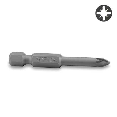 Насадка PZ2 для шуруповерту 1/4" 50мм TOPTUL FSRA0802