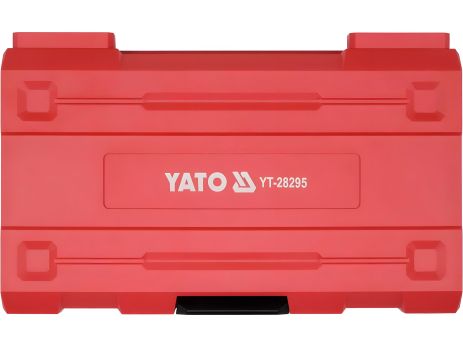 Набір діелектричних викруток ізольованих: до 1000 V, 13 шт., Yato YT-28295 у футлярі