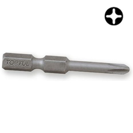 Насадка 1/4" 50 мм PH2 (під шуруповерт) TOPTUL FSLA0802