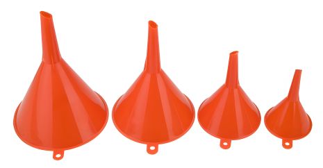 Набор воронок, 4шт 50 / 75 / 95 / 115 мм Top Tools 77P530