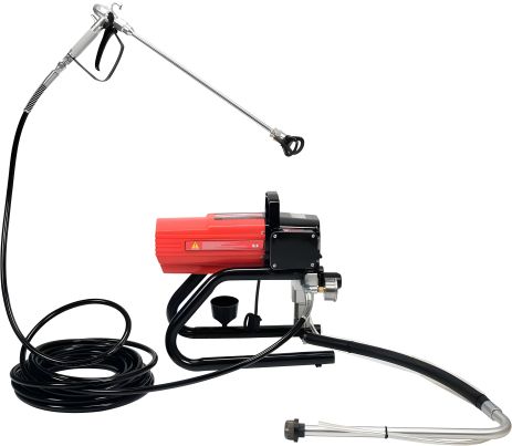 Гидродинамическая малярная станция сетевая 230В, 480 Вт, подача 2 л/мин, шланг 15 м Yato YT-82562