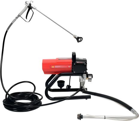 Малярна станція гідродинамічна 230В 480 Вт, подача 2 л/хв, шланг 15 м Yato YT-82562