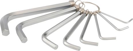 Набір шестигранних ключів 8 предметів (2-10 мм) Yato YT-0503 Набір шестигранних ключів 8 предметів (2-10 мм) Yato YT-0503