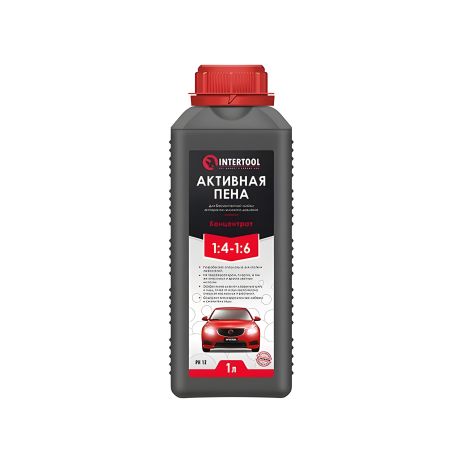 Концентрат активной пены 1 л для бесконтактной мойки INTERTOOL FS-9011 Концентрат активной пены 1 л для бесконтактной мойки INTERTOOL FS-9011