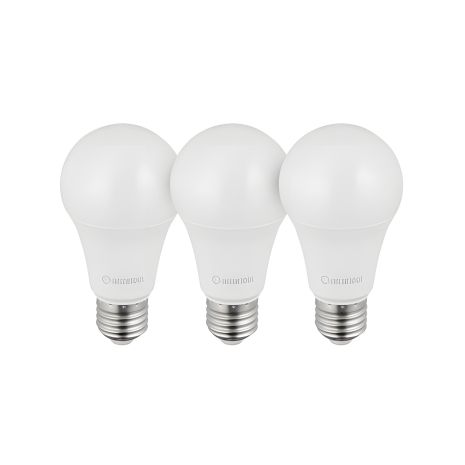 LED Лампи світлодіодні, набір 3 од., LL-0017, LED A60, E27, 15 Вт, 150-300 В, 4000 K, 30000 год, гарантія 3 роки INTERTOOL LL-3017 LED Лампи світлодіодні, набір 3 од., LL-0017, LED A60, E27, 15 Вт, 150-300 В, 4000 K, 30000 год, гарантія 3 роки INTERTOOL LL-3017