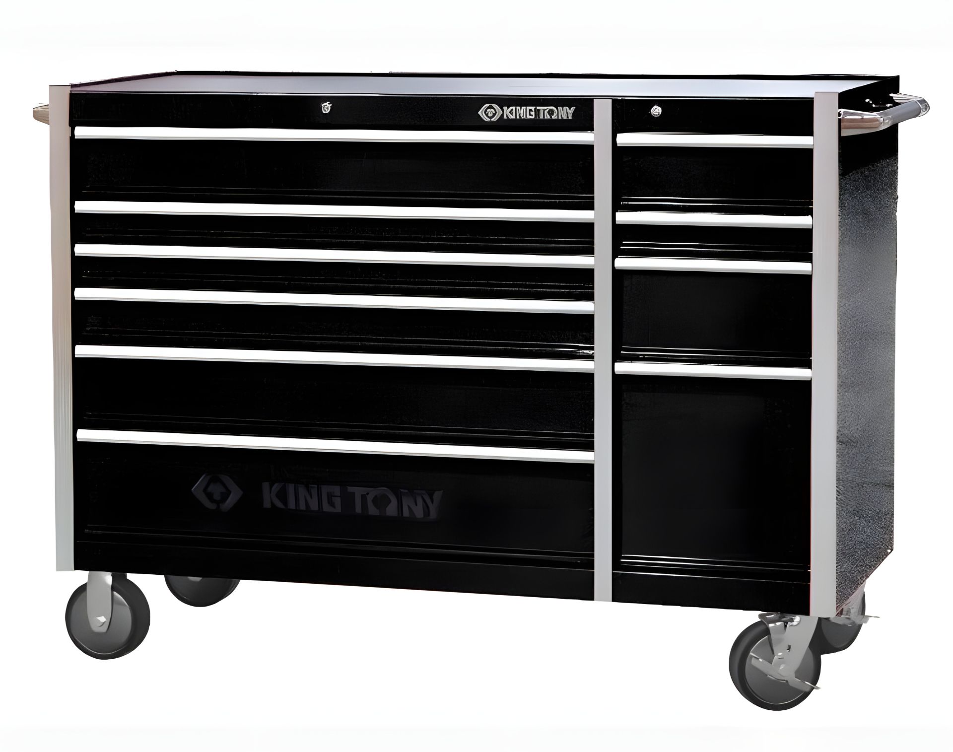 Инструментальная тумба 10 полок KING TONY 87A35-10B2A-K Инструментальная тумба 10 полок KING TONY 87A35-10B2A-K