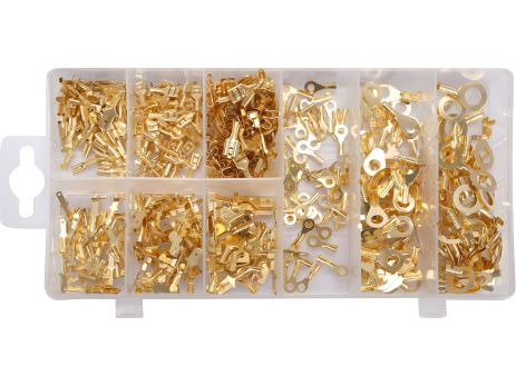 Набір контактних клем для електропровідників, 3 види, 450 шт. Yato YT-068683