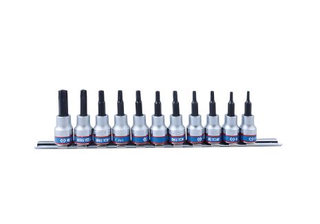 Набір 11PC.3/8"DR.TR TORX BIT SOCKETS T8H-T50H KING TONY 3131PR8