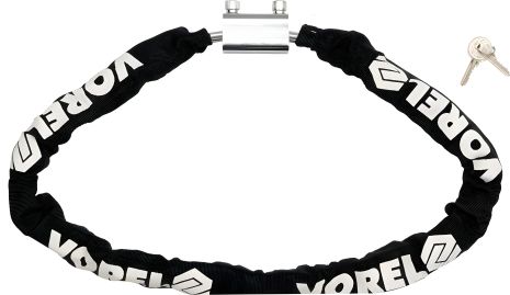 Велосипедний ланцюговий замок 7x1200мм Vorel 77881 Велосипедний ланцюговий замок 7x1200мм Vorel 77881