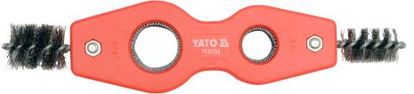 Щітка дротяна для зачистки труб перед паянням Yato YT-63705 - Компактна