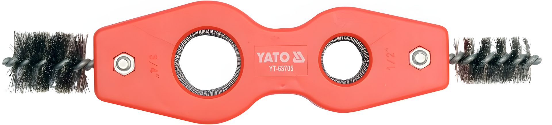 Проволочная щетка Yato YT-63705 для зачистки труб перед пайкой Проволочная щетка Yato YT-63705 для зачистки труб перед пайкой