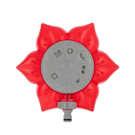 Дождеватель на базе "Цветок", 8 режимов, зона полива до 5 м, материалы: PP, ABS INTERTOOL GE-0072