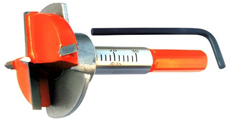 Фреза Форстнера с ограничителем по дереву 35 мм ZHWEI FDRO-0035