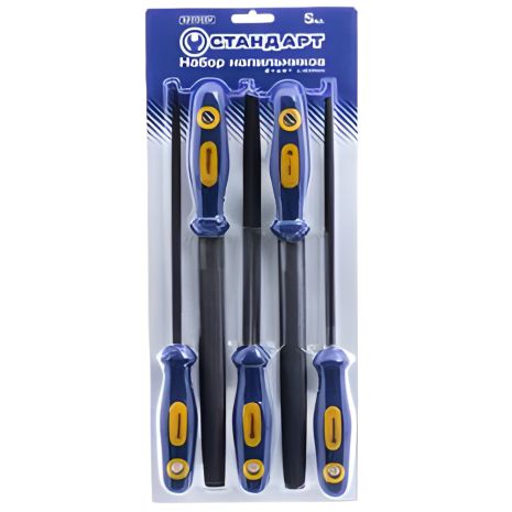 Набір напильників 5 шт, 200 мм, СНД SFF0501 Набір напильників 5 шт, 200 мм, СНД SFF0501