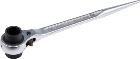 Yato YT-4937 Ключ торцевий з тріскачкою 19х22 мм Yato YT-4937 Ключ торцевий з тріскачкою 19х22 мм