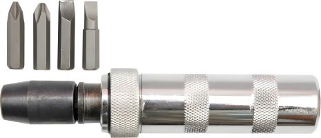 Ударная отвертка с 4 насадками Vorel 65120