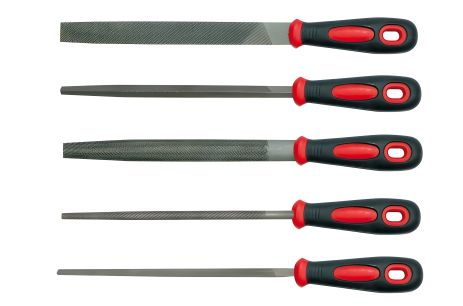 Напилки набір 5 шт.-200 мм Vorel 25166