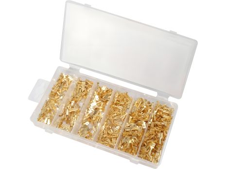 Контактні клеми до електропровідників, 2 види; 600 шт. Yato YT-068684