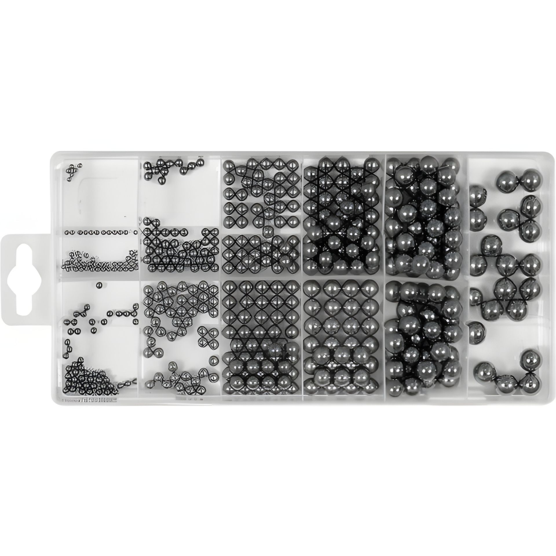 Набор стальных шариков Ø = 3/32 " - 13/32", 470 шт. Yato YT-06680 Набор стальных шариков Ø = 3/32 " - 13/32", 470 шт. Yato YT-06680