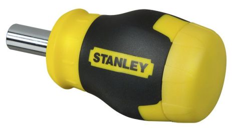 Отвертка "® Multibit Stubby" в комплекте с 6-тью вставками STANLEY 0-66-357