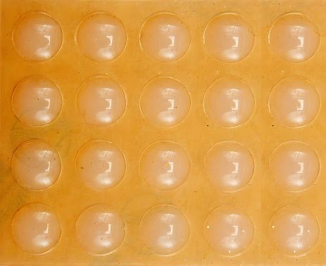 Набір самоклейних сіликонових протекторів, 10 мм/20 шт Vorel 74911